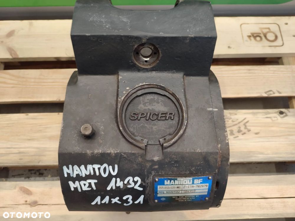 Atak mostu Manitou MRT 1432 (11x31)(Spicer F-ITA-782878) - 3