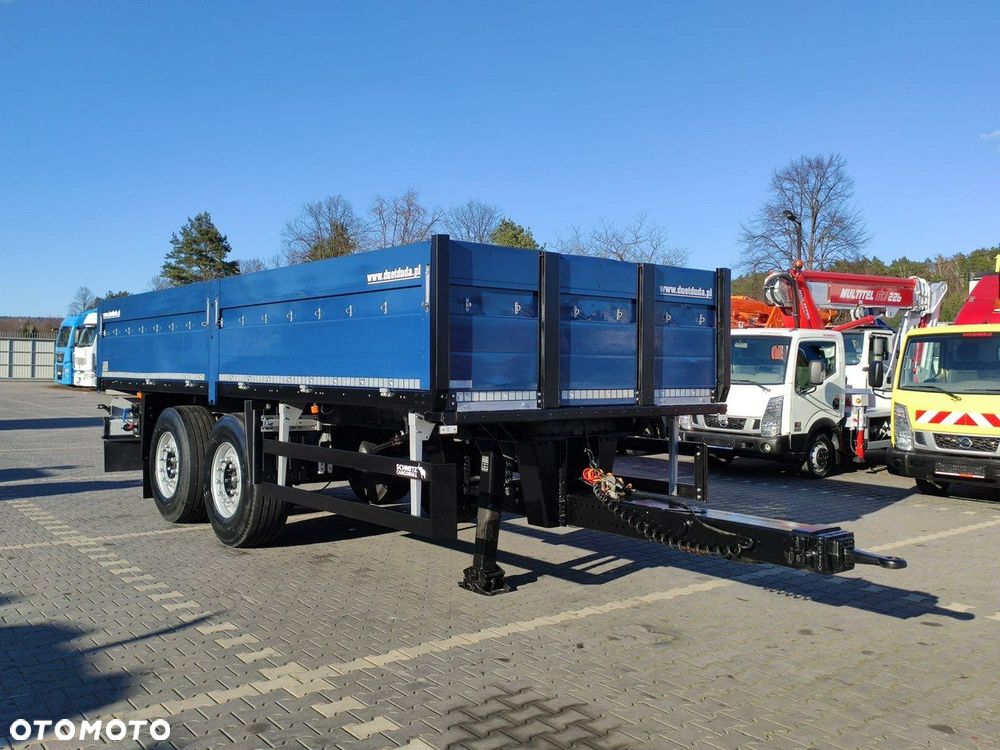 Schmitz Cargobull Ciężarowa 2-osiowa na poduszkach Tandem Stan Unikat !!! - 4