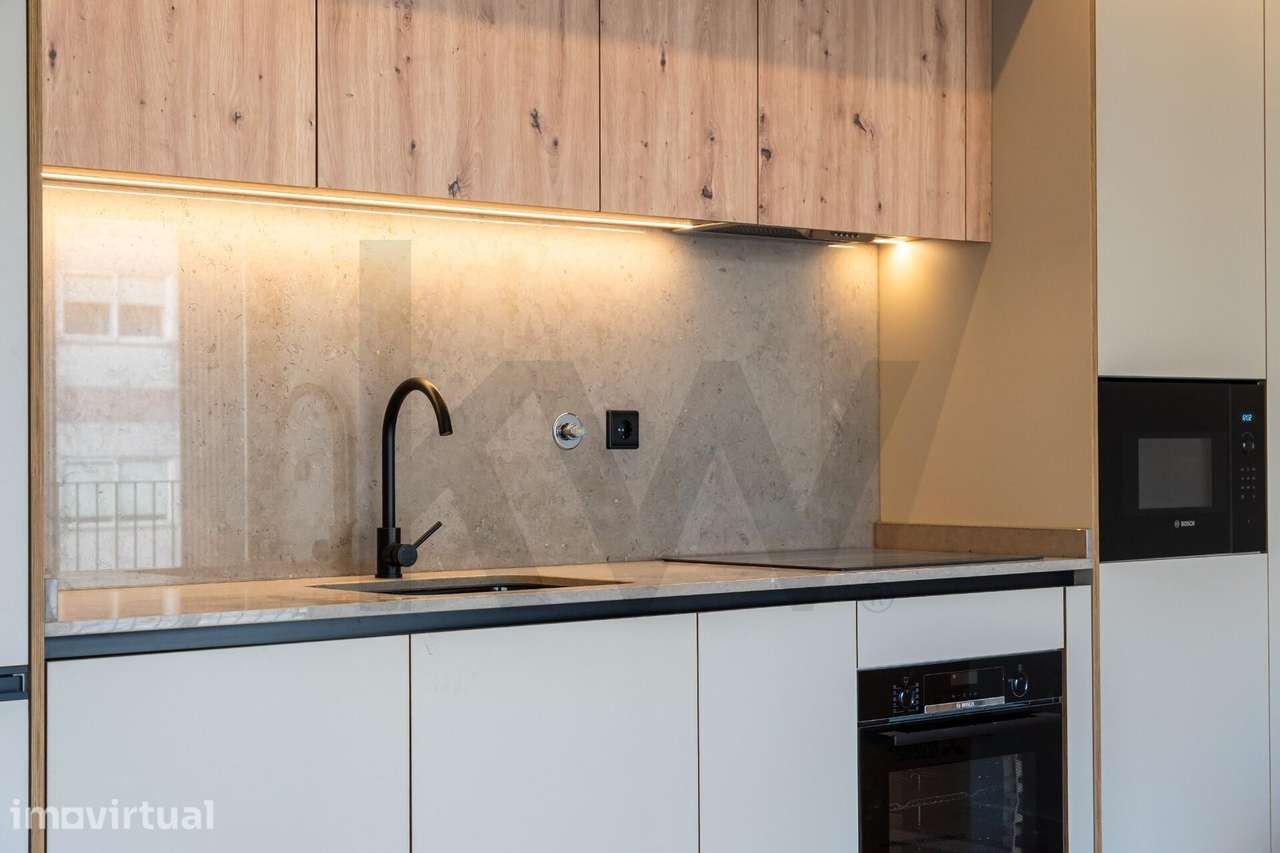 Apartamento T2 inserido no empreendimento Santos Silva em Vila Nova de - Grande imagem: 5/18