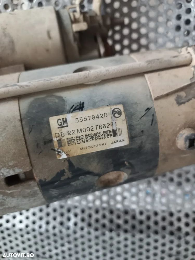 Electromotor Opel Astra J Zafira B/C Meriva B Mokka 1.7 Cdti Motor A17DTR A17DTH Cod  - Dezmembrari - 6