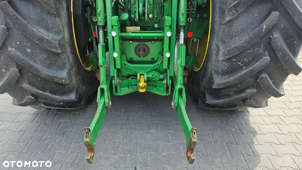 John Deere JD 6215R, 50 km/h, pneumatyka, przedni TUZ, bogata wersja, autentyczny przebieg! - 7