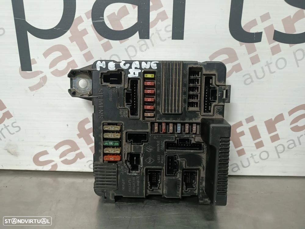 CAIXA DE FUSIVEIS RENAULT MEGANE II 03-08 REF. 8200306033B S118399300 - 2
