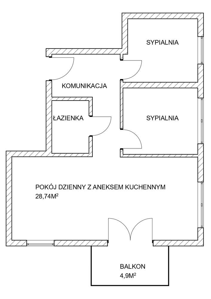 3-pokojowe, słoneczne mieszkanie do zamieszkania | garaż podziemny