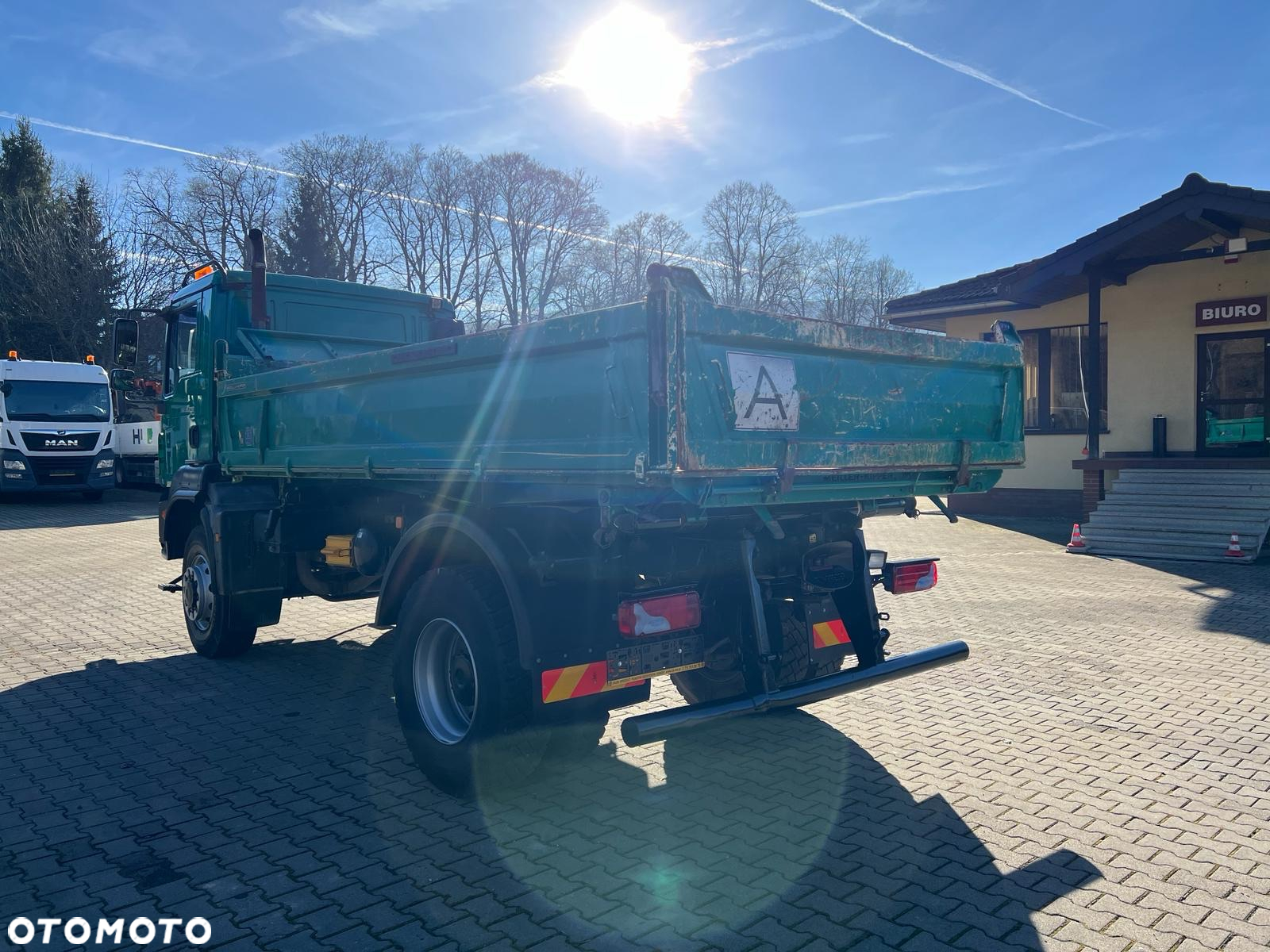 MAN 18.290 TGM wywrotka 3-str. MEILLER, 10 TON, MANUAL, 4x4! - 4