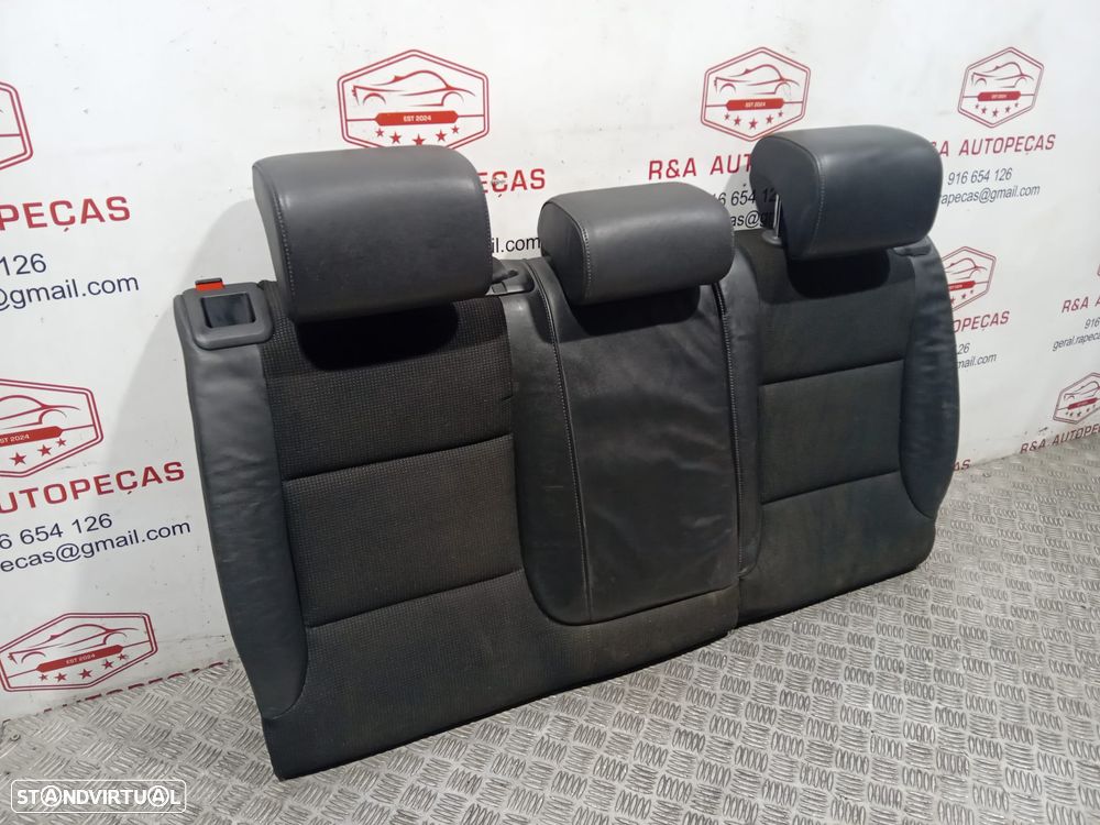 Conjunto de Bancos Audi A3 8P Sportback S-Line Pele e Tecido Original - 9