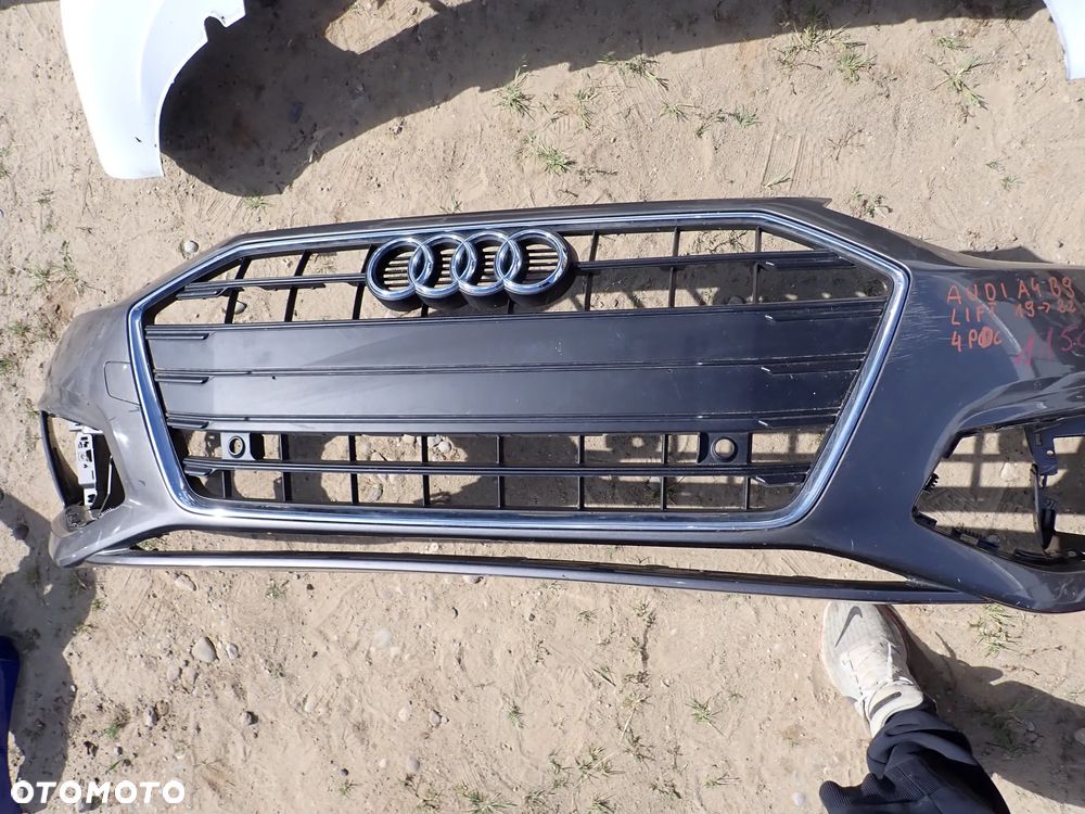 AUDI A4 B9 LIFT 19-22 ZDERZAK PRZÓD 4X PDC - 3