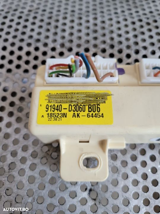 Modul Electric Hyundai Tucson 1.6 Crdi Euro 6 Motor D4FE An 2015-2020 Cod 91940-D3060 - 3