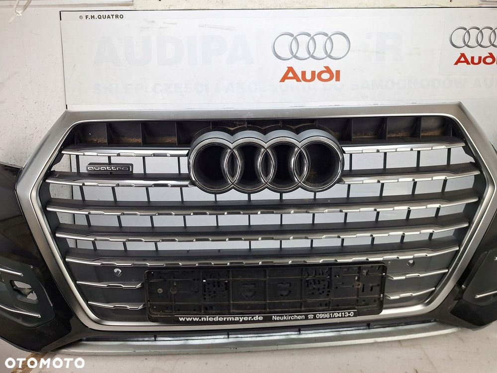 ZDERZAK AUDI Q7 4M 4M0 2014-2019 PRZED LIFTEM ZWYKŁY LIFTINGIEM - 2