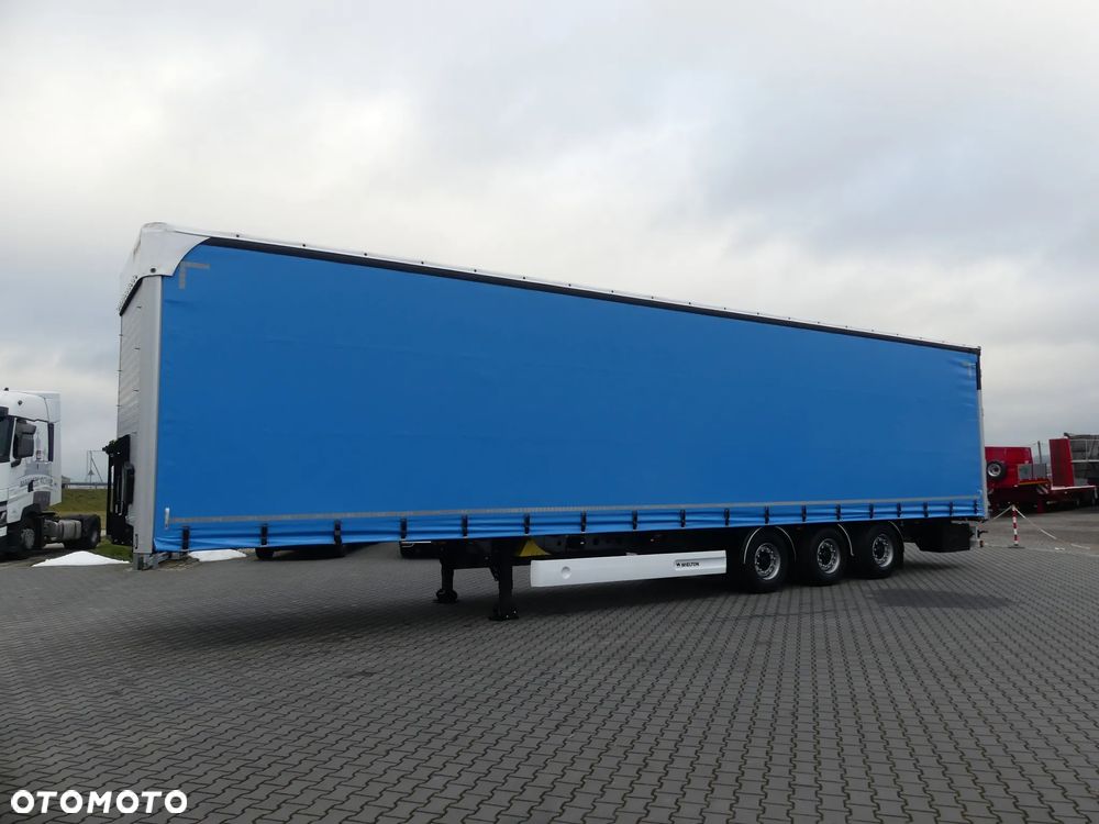 Wielton MEGA / FIRANKA / OŚ PODNOSZONA / DACH PODNOSZONY / - 4