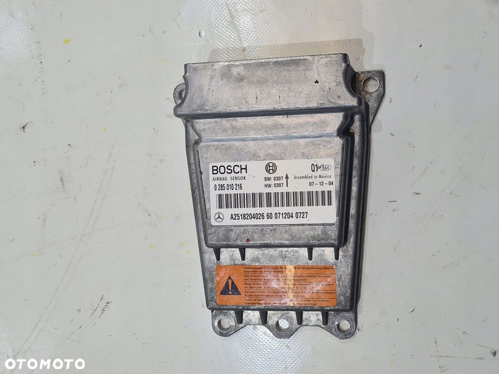moduł sensor poduszek airbag mercedes w251 a2518204026 - 1