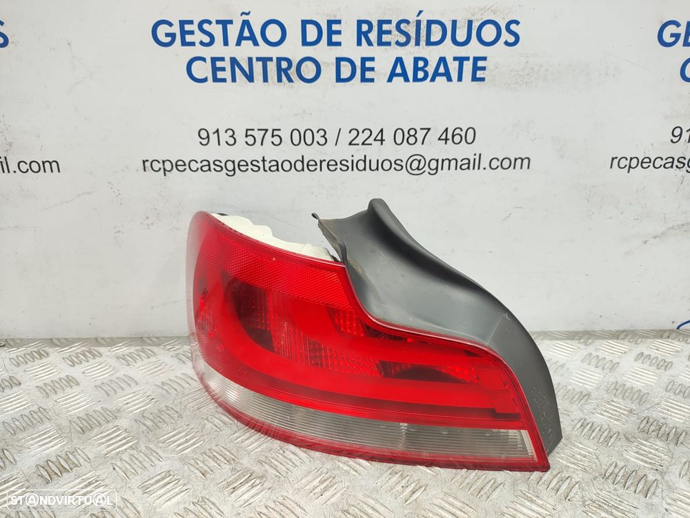 Farolins traseiros trás direito esquerdo LED originais BMW Serie 1 E82 Coupé E88 Cabrio LCI de 2011 a 2013 - 12