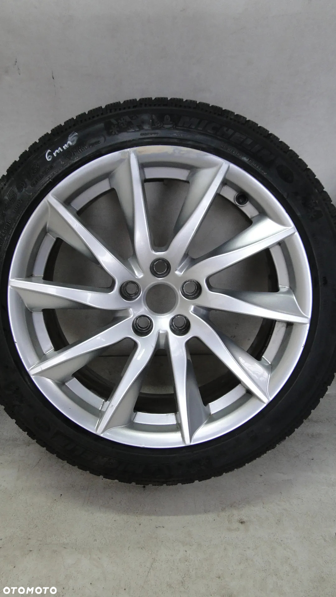 JAGUAR X-TYPE XF XJ F-PACE FELGI ALUMINIOWE OPONY 8.5x18 ET-49 245/45R18 - 6