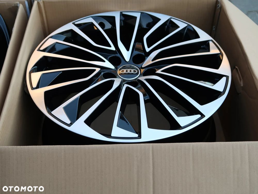 Oryginalne Felgi Audi A6 C8 A4 Q5 19'' BiColor Black - 1