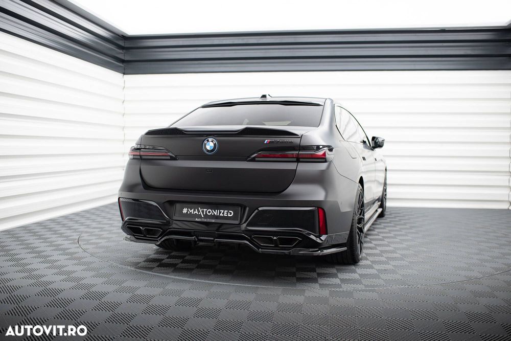 Prelungire Bara Spate compatibila cu BMW Seria 7 G70 M760 Maxton Design - 1