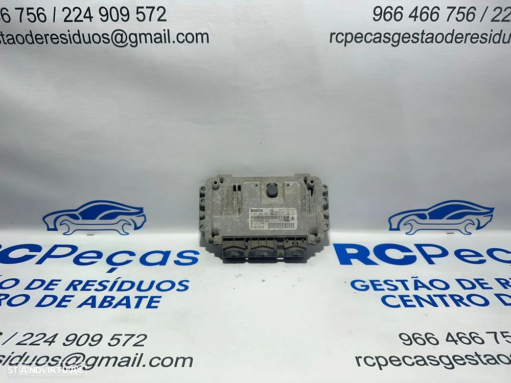 .Centralina Motor Bosch Original PSA Peugeot Citroen NFU 1.6i 16v 9652552380 0261208905 2004 - 2010 - 4