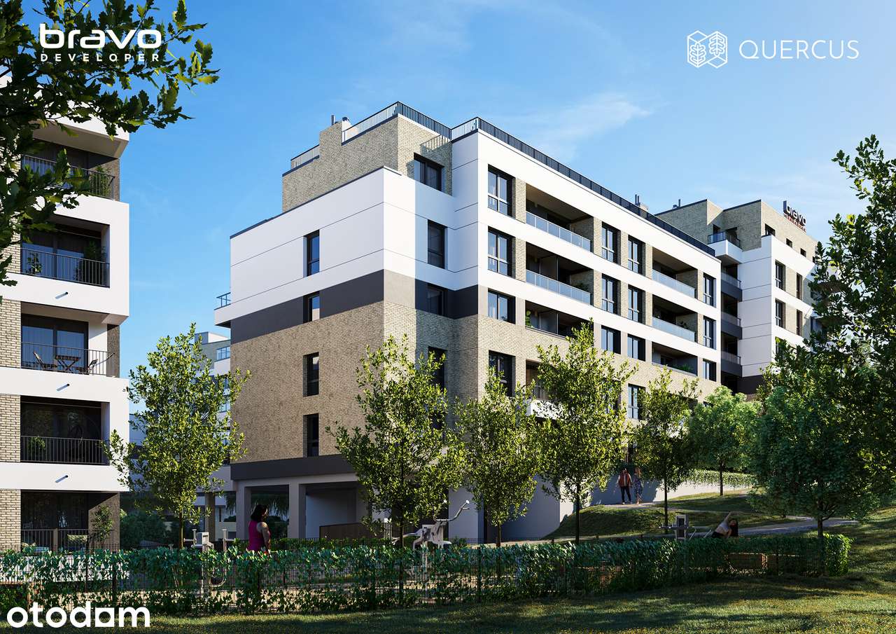 Quercus C.87.C 2 pokoje i balkon 3,61 m²