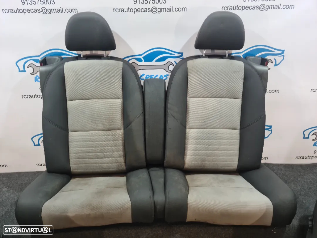 BANCO BANCOS PELE FRONTAL FRENTE TRASEIRO TRÁS AIRBAG VOLVO C30 533 RDESIGN R-DESIGN R DESIGN - 6