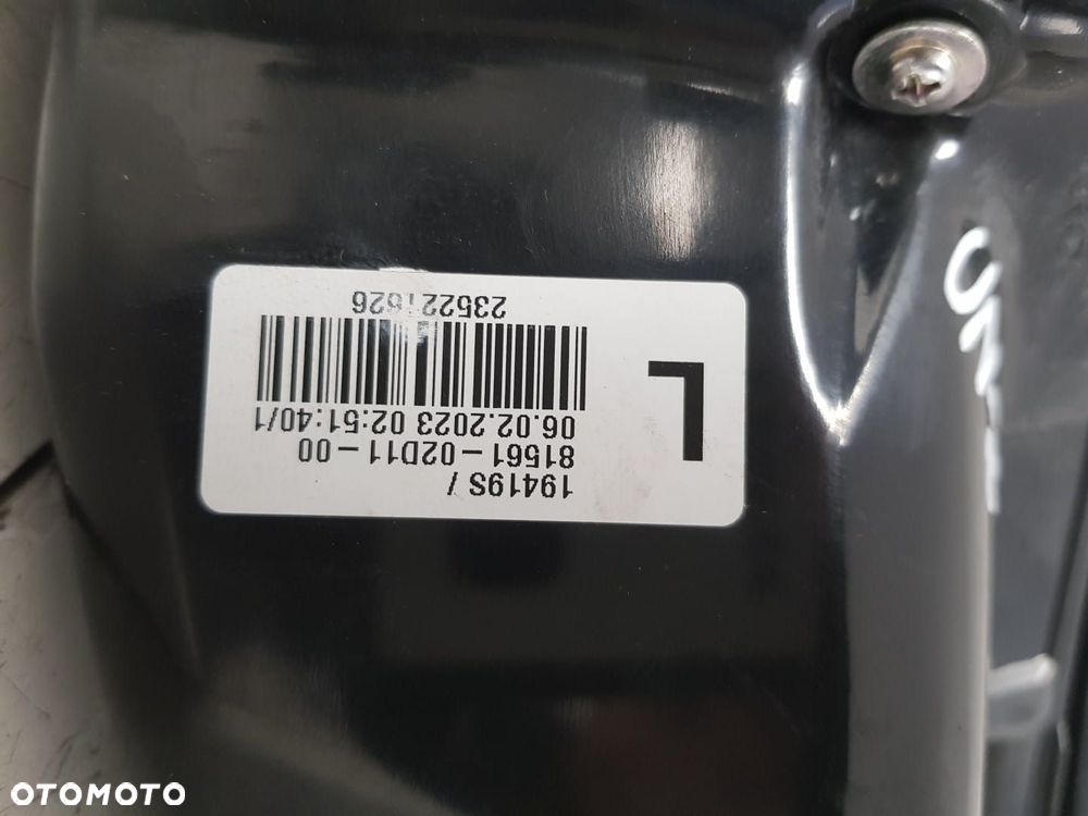 LAMPA TYLNA TYŁ LEWA TOYOTA COROLLA XII E21 SEDAN 19-24 81561-02D11-00  81561 - 7