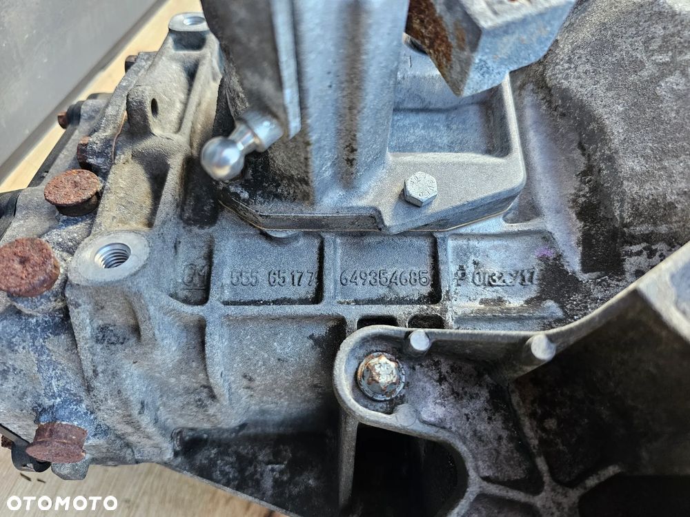 SKRZYNIA BIEGÓW OPEL ASTRA H ZAFIRA B VECTRA C SIGNUM 1.8 Z18XER F17 C394 55565177 649354685 - 8