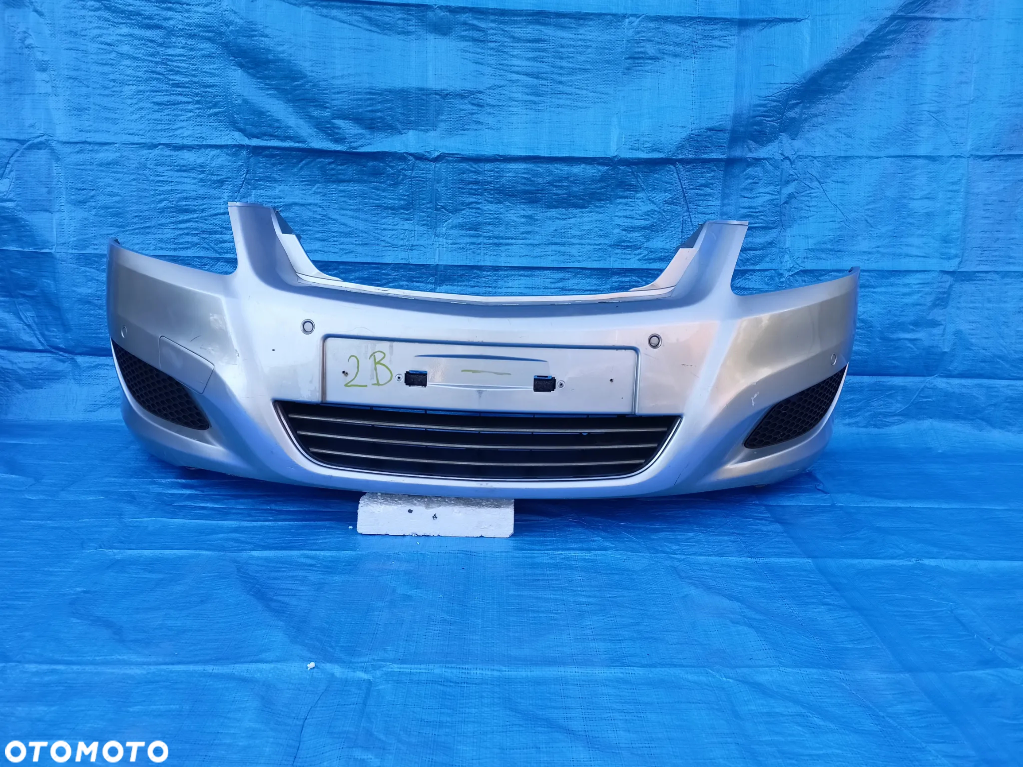 Zderzak przód przedni PDC  OPEL ZAFIRA B II LIFT FL WYSYŁKA - 5