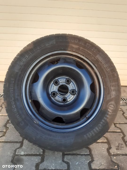 Komplet kól letnich vw t5 t6 17cali koła - 1