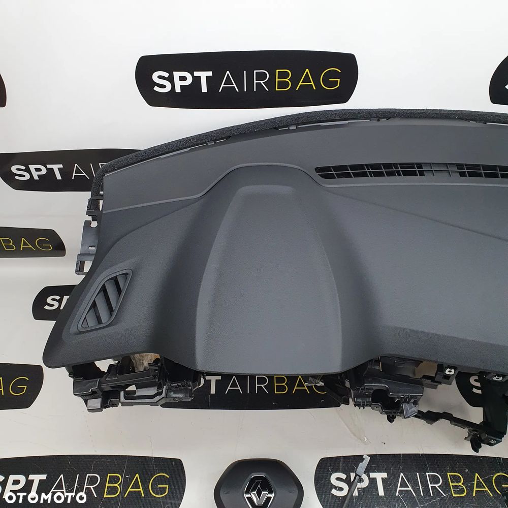 RENAULT CAPTUR II 2 DESKA ROZDZIELCZA KONSOLA KOKPIT PULPIT PODUSZKI AIRBAG AIR BAG PASY KIT SET - 2