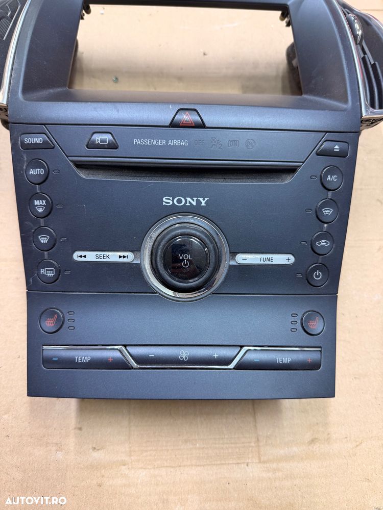 Panou clima central cu comenzi navigatie FORD EDGE 2 an 2016-2023 cod GM2T-18E245-AXC - 2