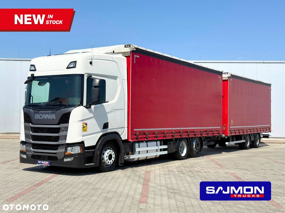 Scania R450 / ZESTAW TANDEM 120 M3 / 7,75 M + 7,75 M / SALON PL - 1