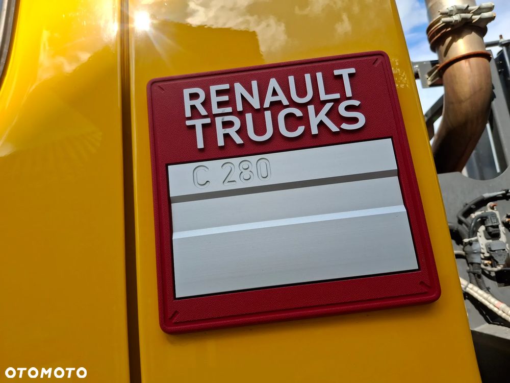 Renault C280 Zamiatarka SEMAT Zoeller FAUN Karcher 2 Silniki Rura Do Liści Listwy Ciśnieniowe Lanca 2 Zbiorniki Wody Szczotki L/R 2018r Euro 6 Motogodziny: 740MTH - 14