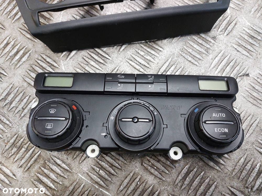 PANEL NAWIEWU KONSOLA ŚRODKOWA RAMKA SKODA OCTAVIA II 1Z0858069A - 2