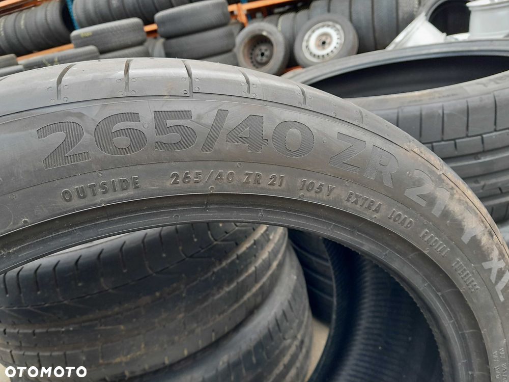 opony lato 2szt Continental SportContact 6 265/40R21 105 Y XL * FR