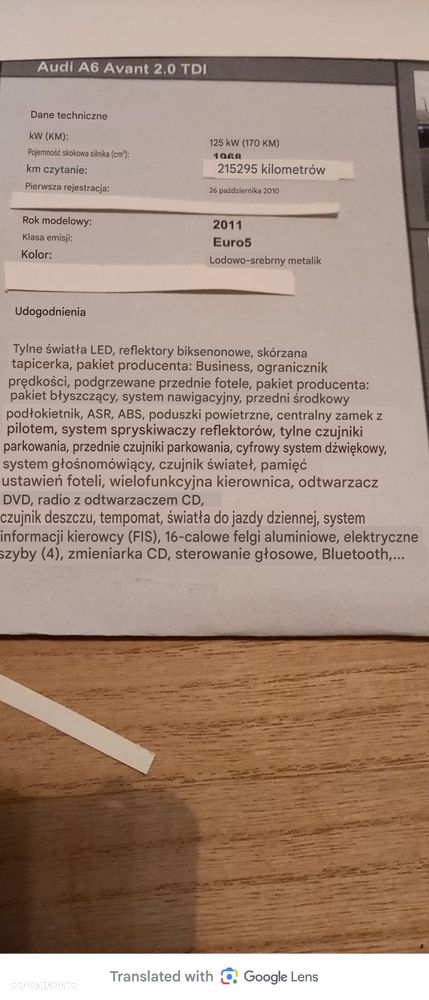Audi A6 Avant 2.0 TDI - 8