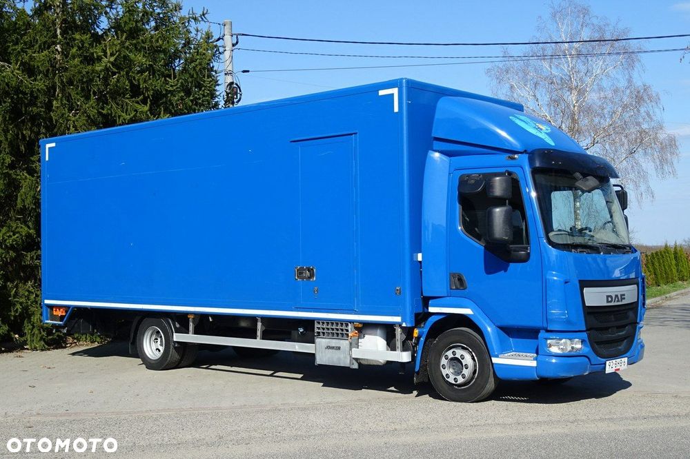 DAF LF 180 Euro6 kontener winda klapa tylko 381 tyskm ! sprowadzony - 24