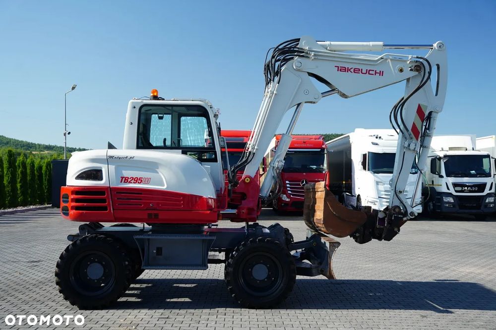 Takeuchi TB 295 W / KOPARKA KOŁOWA / ROTOTILT - 11