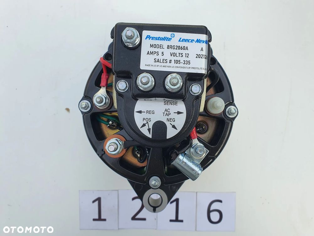 Alternator Prestolite 12 V, 37 A, 8MR2175F - 3