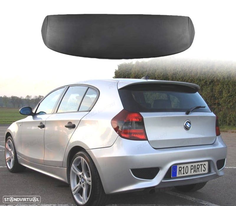 AILERON SPOILER TRASEIRO BMW SERIE 1 E87 04-11 LOOK AERO - 1