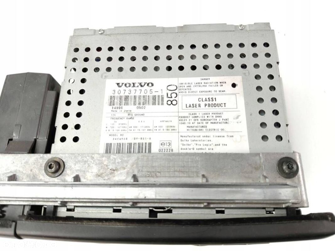 RADIO VOLVO S80 I HU850 30737705-1 - 2