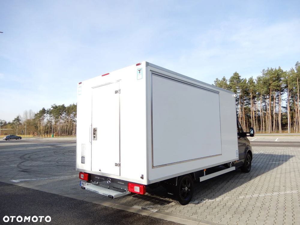 Mercedes-Benz Sprinter 319 CDI V6 3.0 CDI 190 KM Automat 7G-Tronic Auto-Sklep Food Truck Bar Smażalnia Izoterma Chłodnia Mrożnia Agregat Thermo King Zasilany Na Postoju V230 STAN NOWY JEDYNY TAKI POLECAM - 4