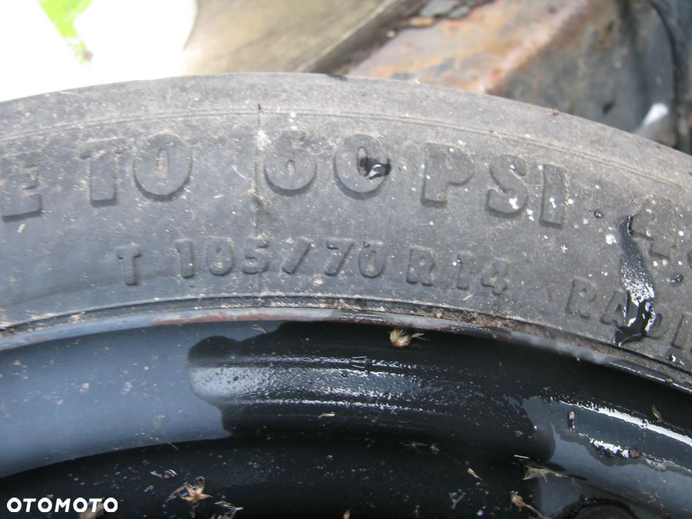 Koło zapasowe VOLKSWAGEN GOLF III 357601025D - 4