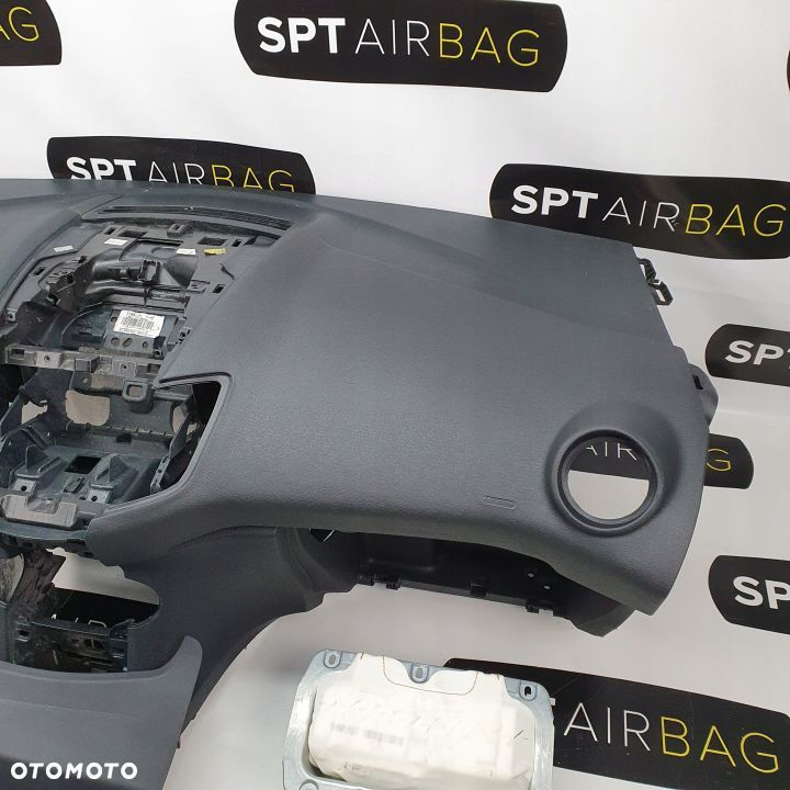 FORD FIESTA MK7 DESKA ROZDZIELCZA KONSOLA KOKPIT PULPIT PODUSZKI AIRBAG AIR BAG PASY KIT SET - 4