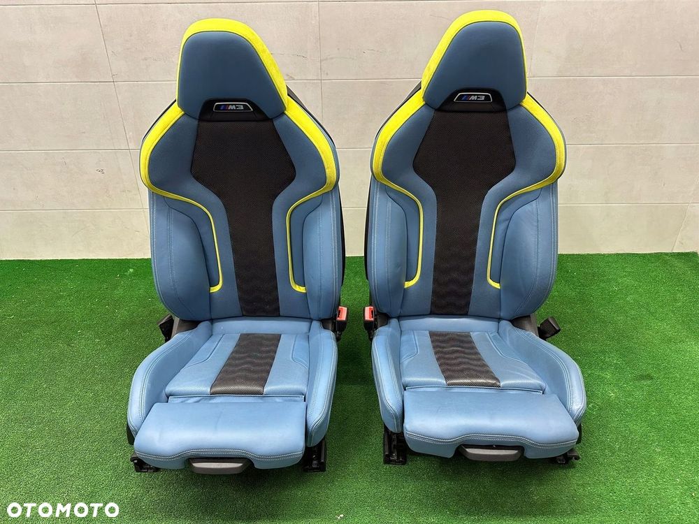 BMW M3 G80 ŚRODEK TAPICERKA FOTELE TUNEL KANAPA BOCZKI - 3