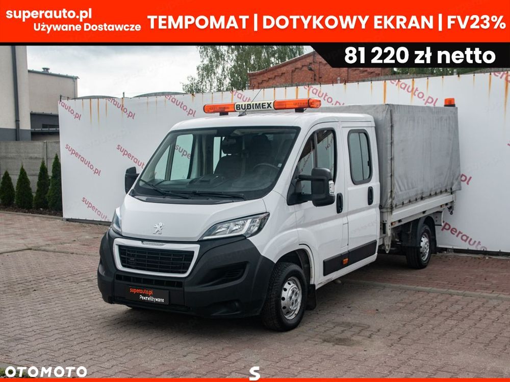 Peugeot Boxer L3 Doka + Plandeka 2.2 140KM - 1
