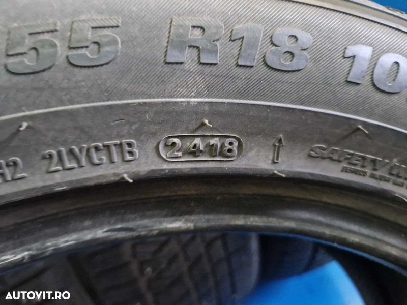 4 Kumho R18 225/55 Anvelope de iarnă DOT2418 - 8