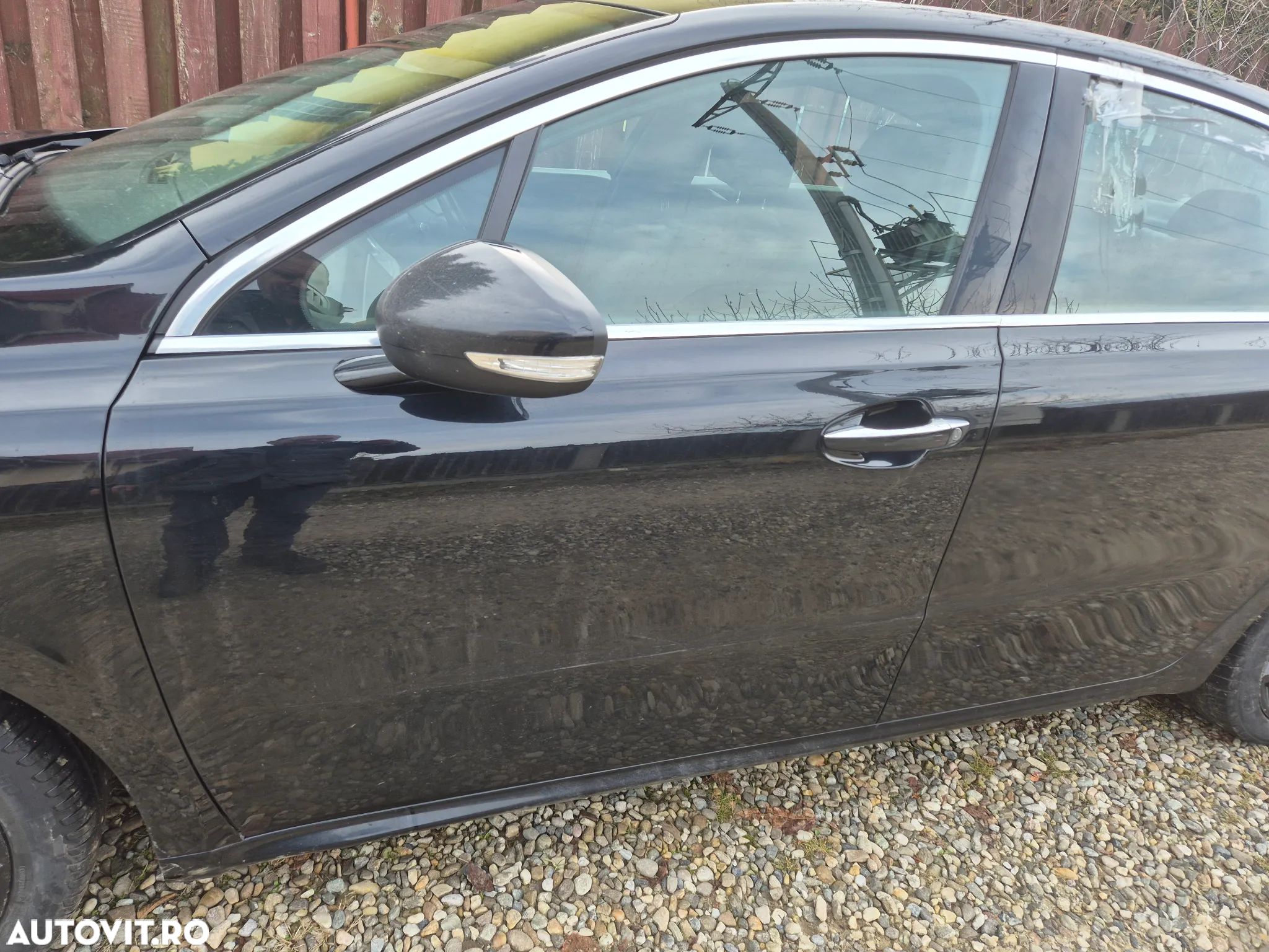 Usa portiera stanga fata PEUGEOT 508 (culoare negru metal KTV) 2010 - 2015 - 1