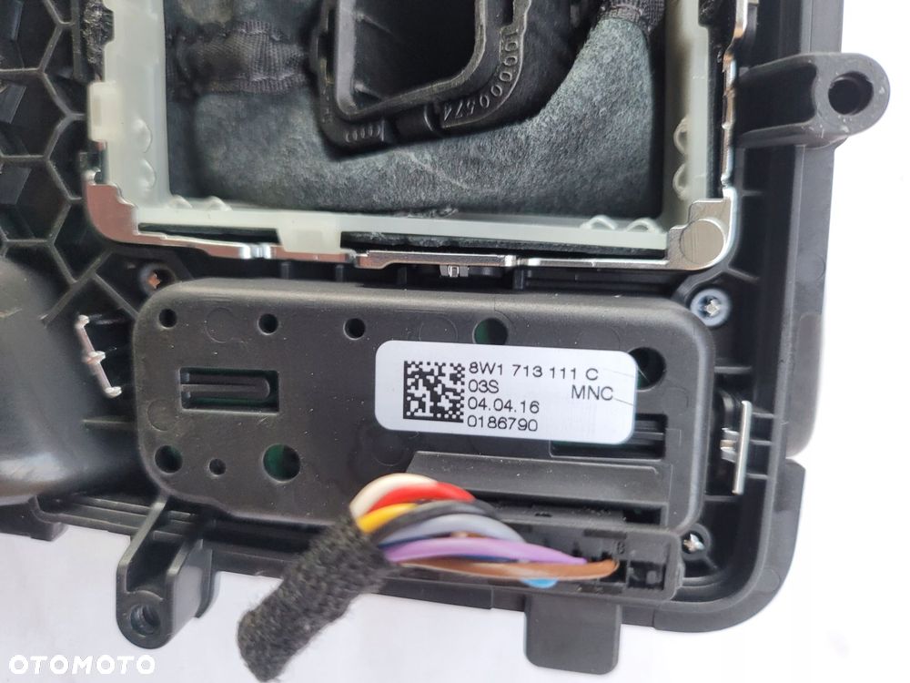 audi a4 b9 gałka mieszek ramka biegów 8w1713111c - 2