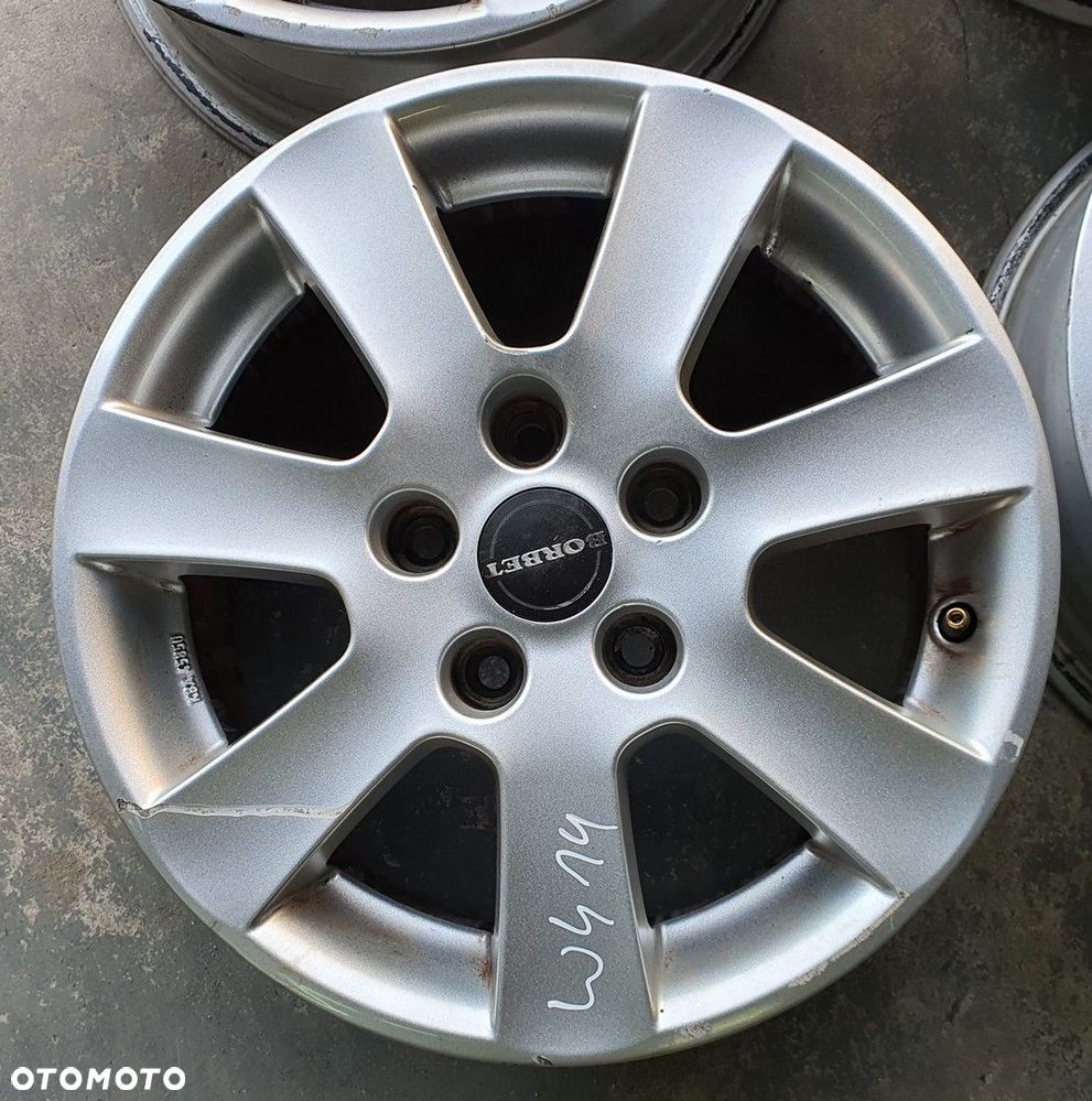 ALU FELGI 15 6.5J ET40 MERCEDES VANEO W414 KOMPLET - 8