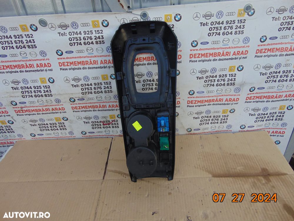 Consola centrala Peugeot 208 dupa 2019 consola centrala cu suport pahare - 3