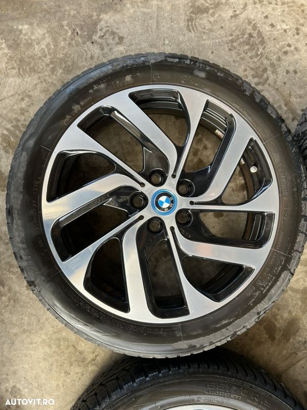 vând jante originale BMW I3 pe 19” cu anvelope de iarnă ca noi - 2