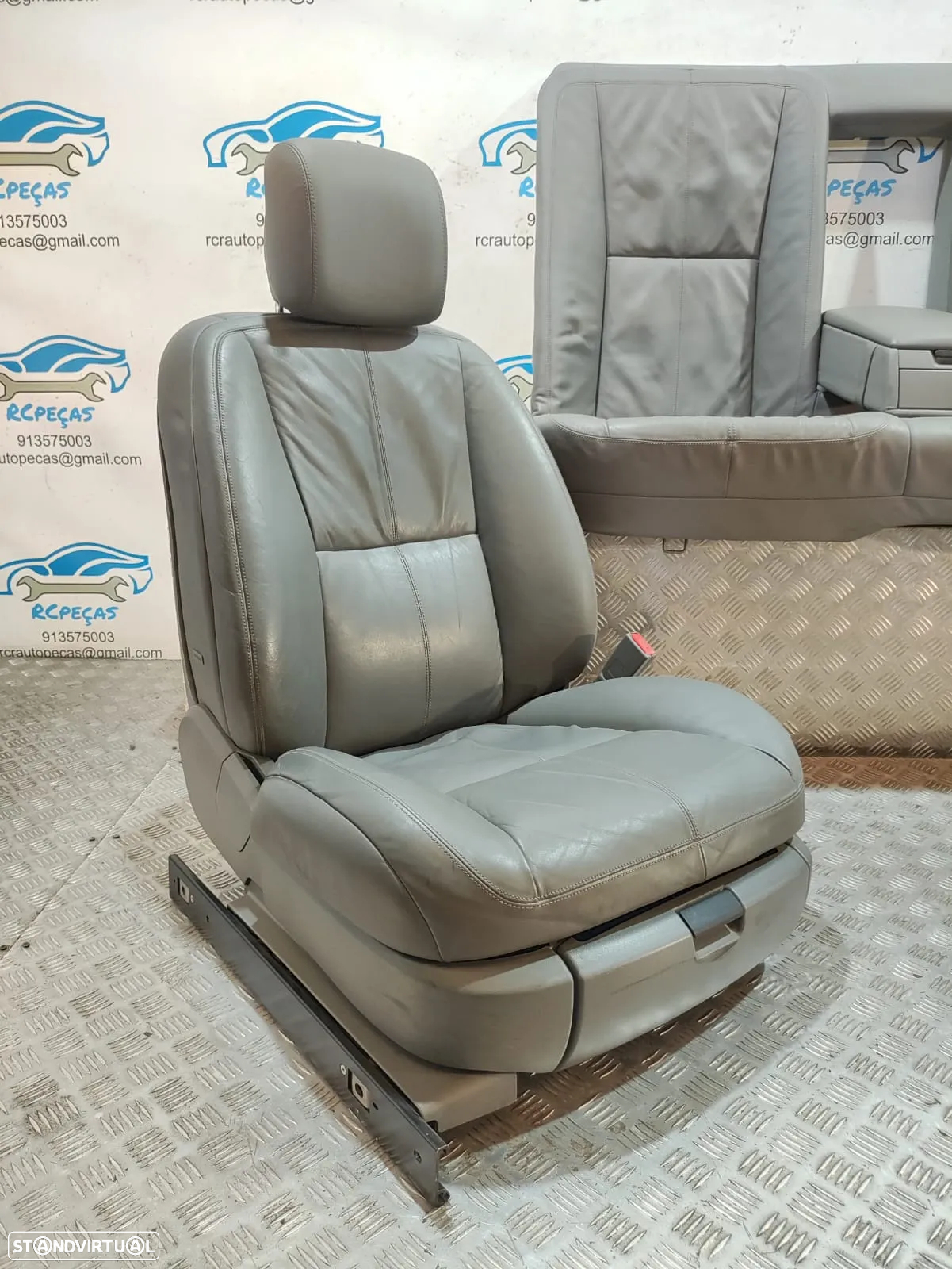 Conjunto Bancos em Pele Elétricos Mercedes Class S W221 - 10
