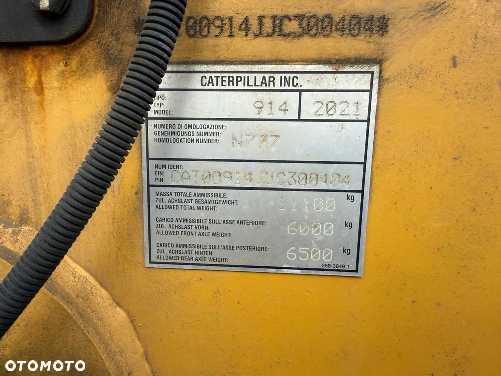 Caterpillar 914 14A ŁADOWARKA KOŁOWA - 15